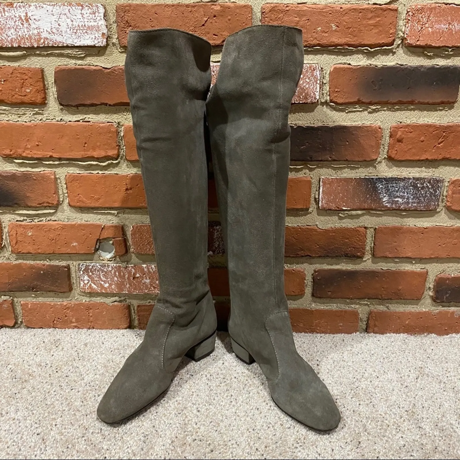 Steve Madden Steven Over the Knee Suede Boots Size 6 tall boots Flat Boots - Image 4
