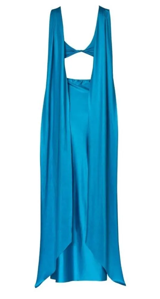 Baobab Ribera Maxi Dress Blue Size XS - Image 6