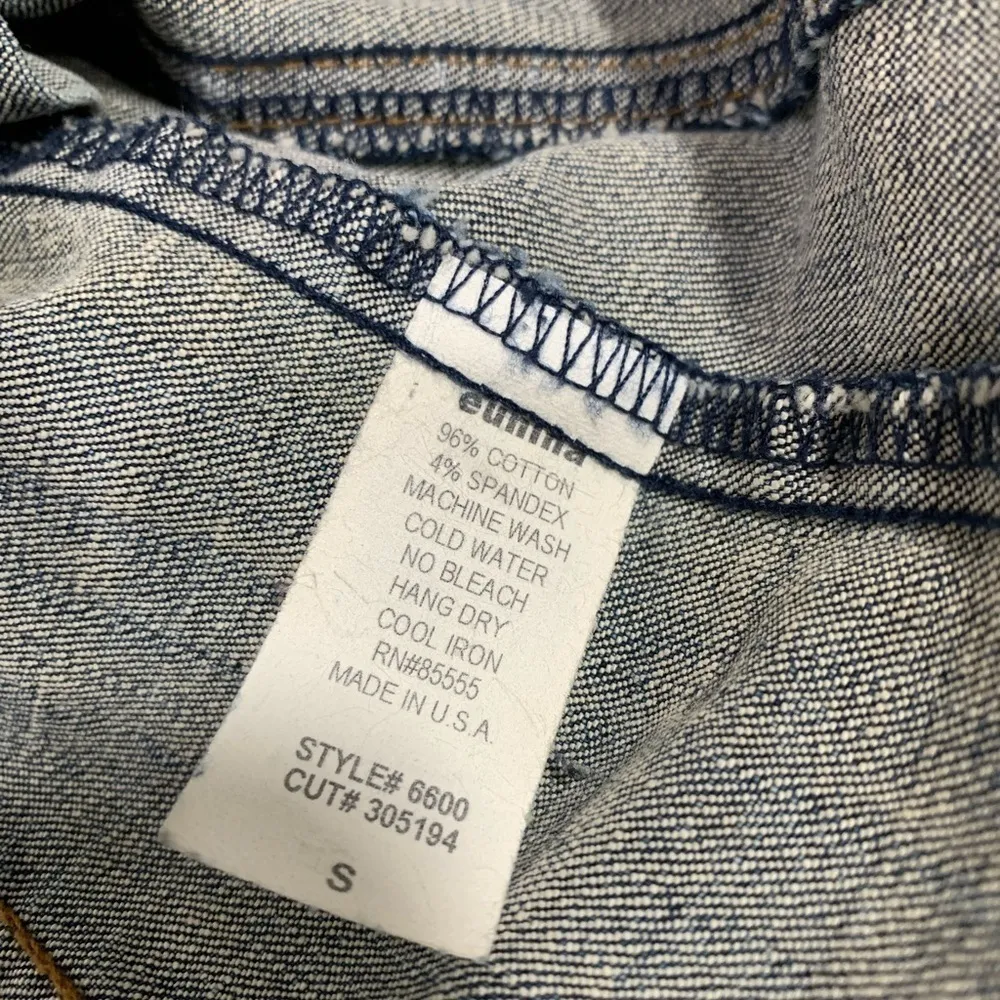 Vintage Avenue Y2k Jean Jacket Size Small - Image 10