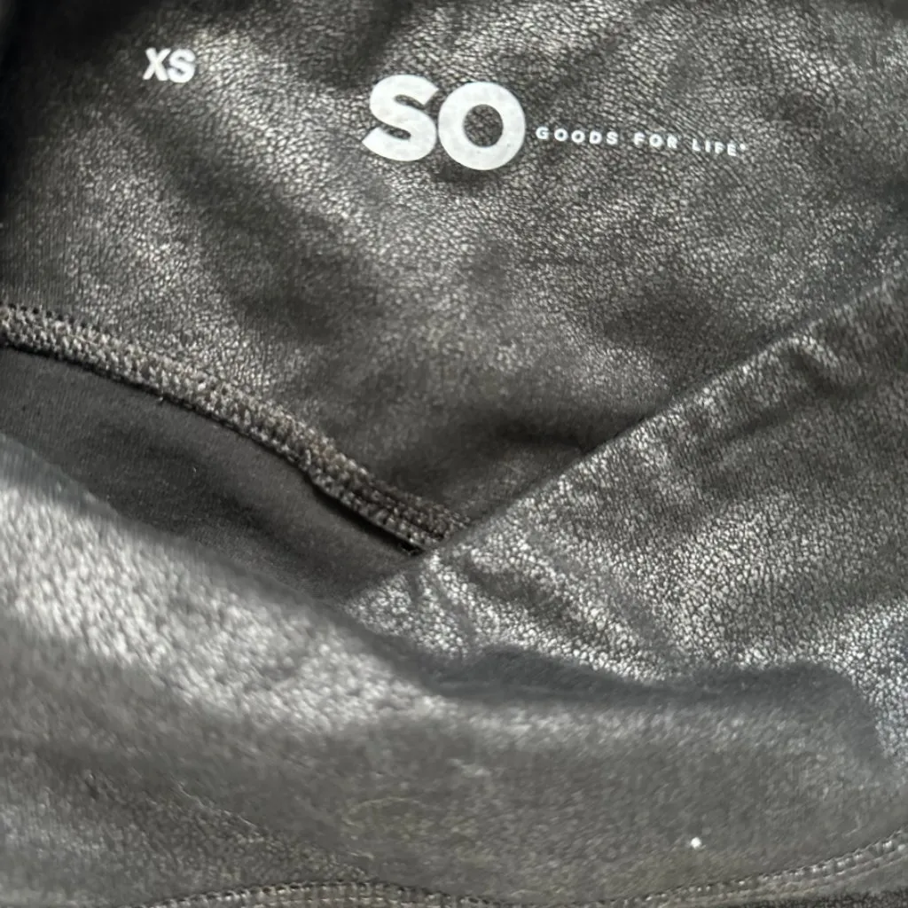 SO Goods For Life  The Lounge Life Crackle Legging Black XS - Image 4