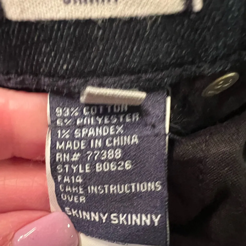 Madewell Skinny Skinny‎ On-Trend Zipper Hem Edgewater Wash Ankle Jeans Size 24 - Image 12