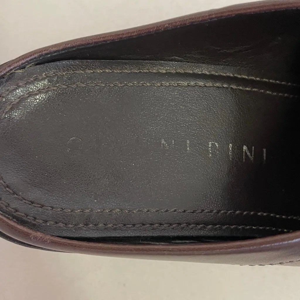 Gianni Bini Western Boot Square Toe Cut Out Mules 6 Brown Cowgirl Nashville - Image 3