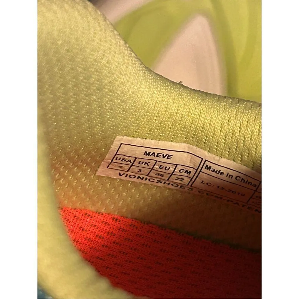 Vionic Mesh Gored Lace Sneakers Maeve‎ Size 5 - Image 8