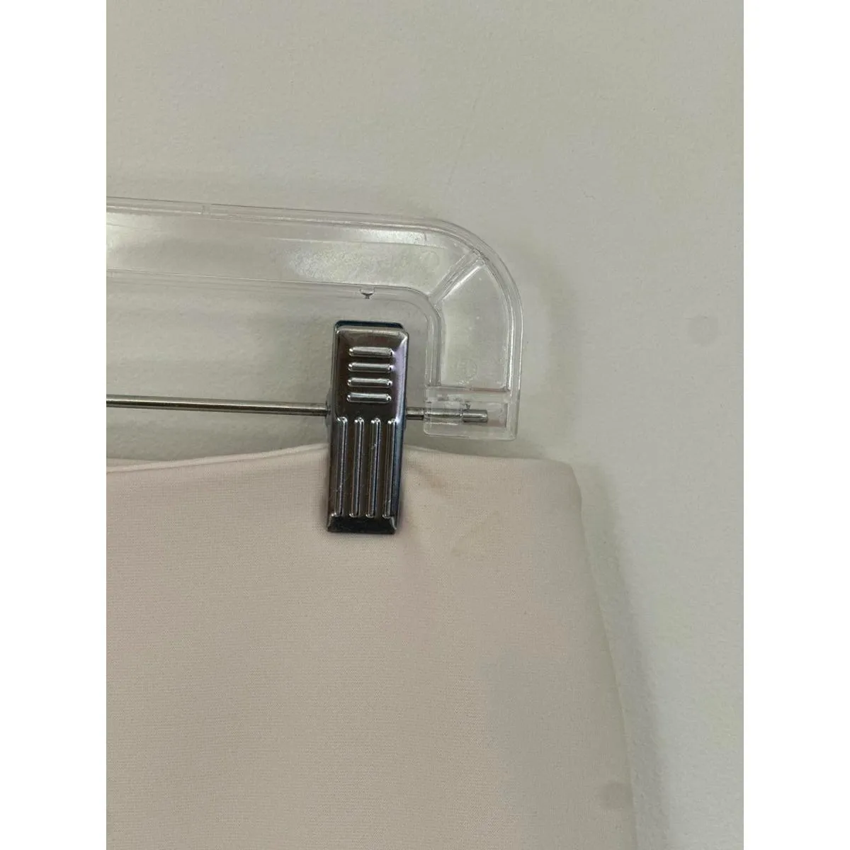 Tobi Asymmetrical White Mini Skirt Size M - Image 2