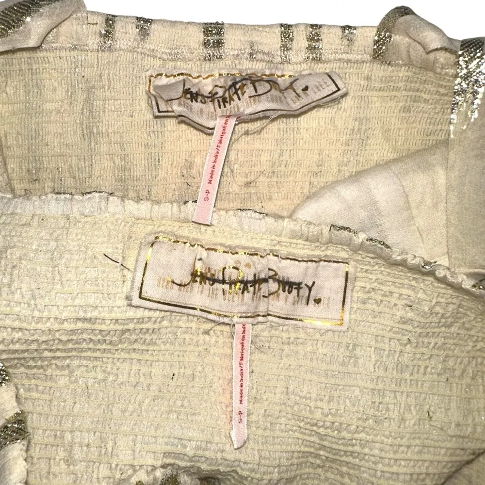 NWOT Jens Pirate Booty Solar Top And Skirt Set SMALL in Full Moon - Image 5