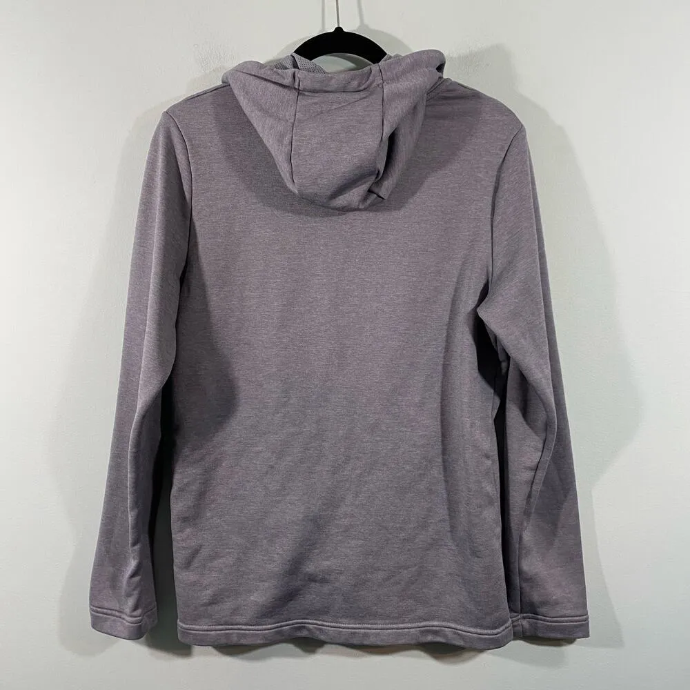 Under Armour Women's Grey Cold Gear Full Zip Slim Fit Hoodie Size S - Image 7