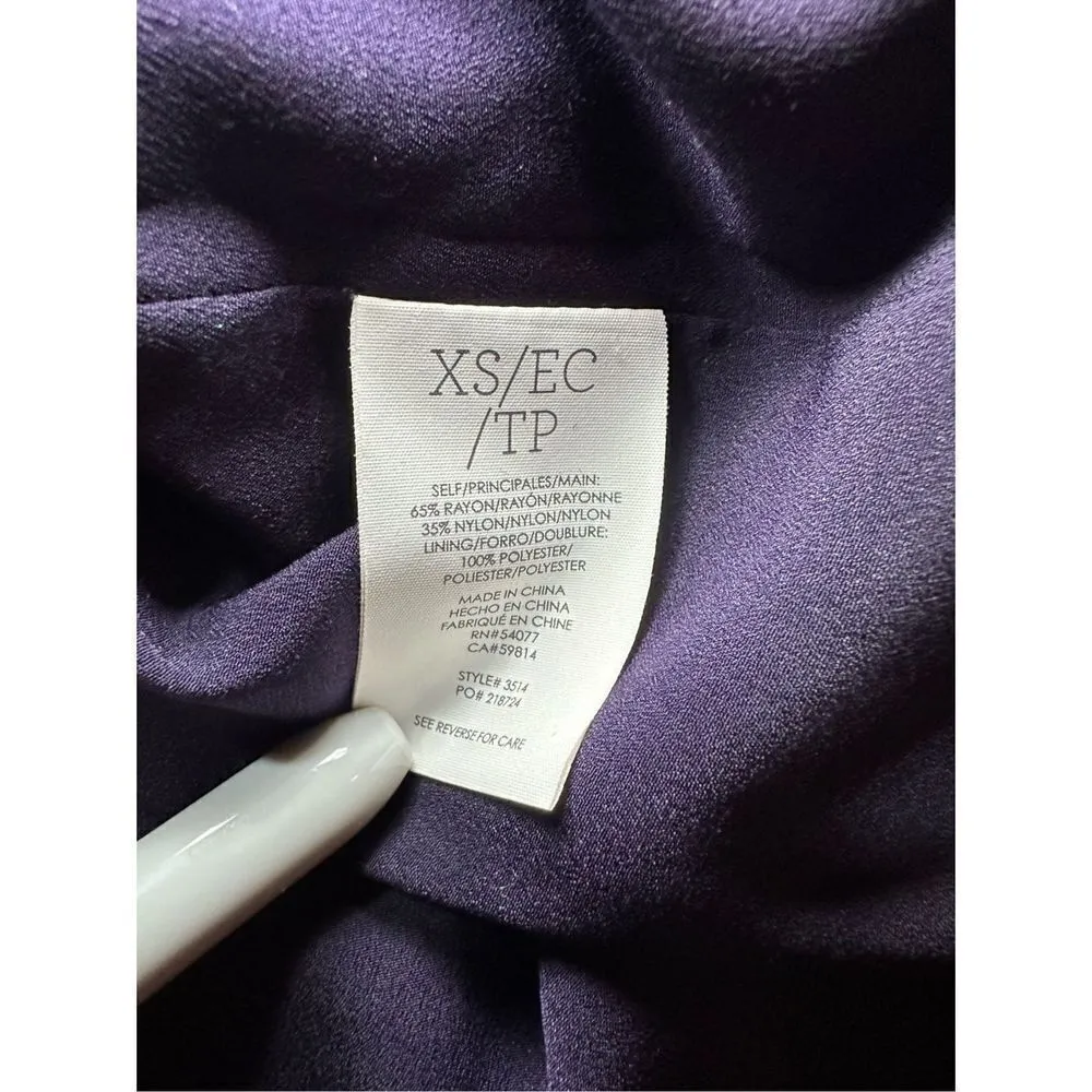 Cabi Radiant Velvet Burnout Mini Dress Floral Sz XS - Image 14