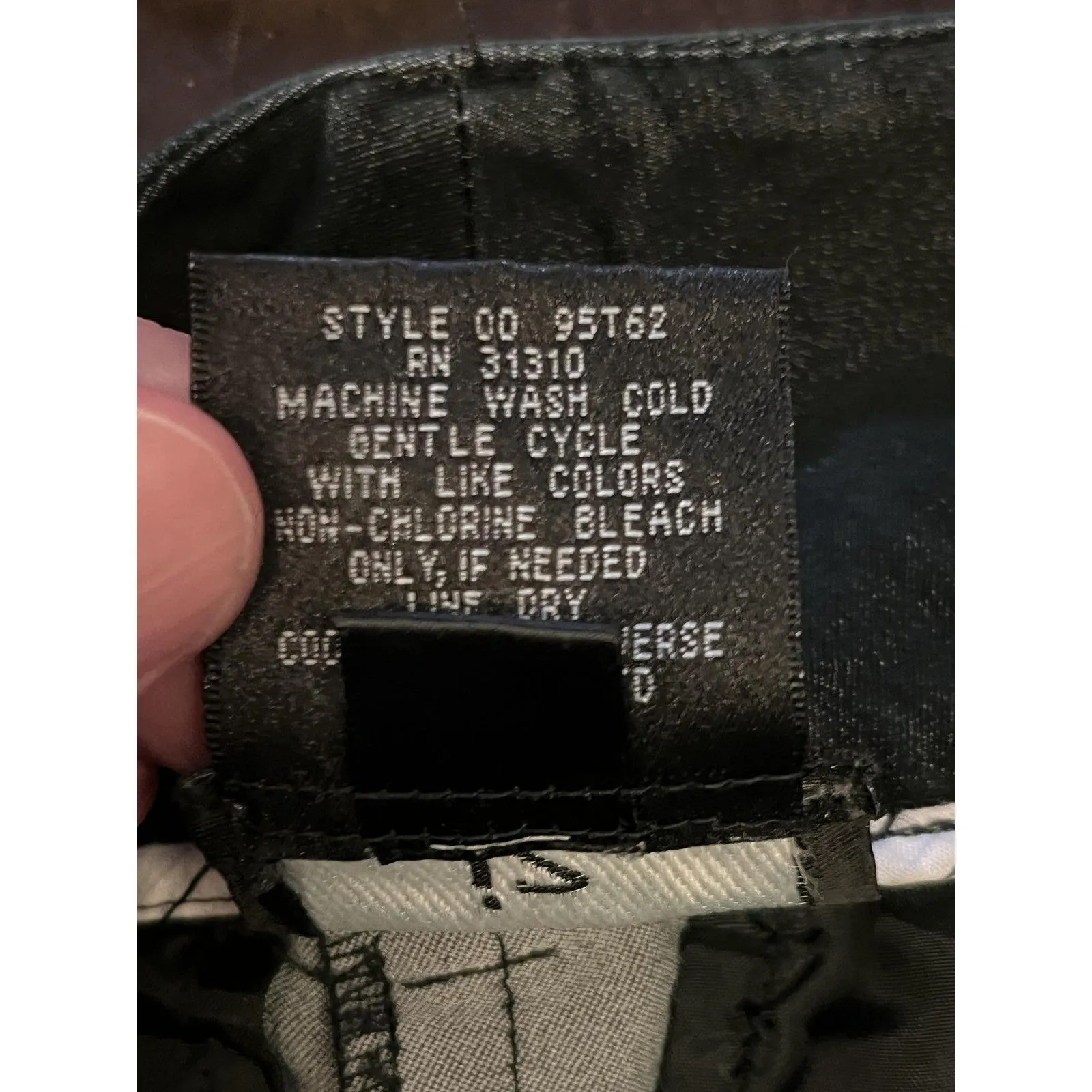 iZ Byer California Pants Womens Juniors 3 Black Flare Wide Leg Trouser Dressy Size undefined - Image 8