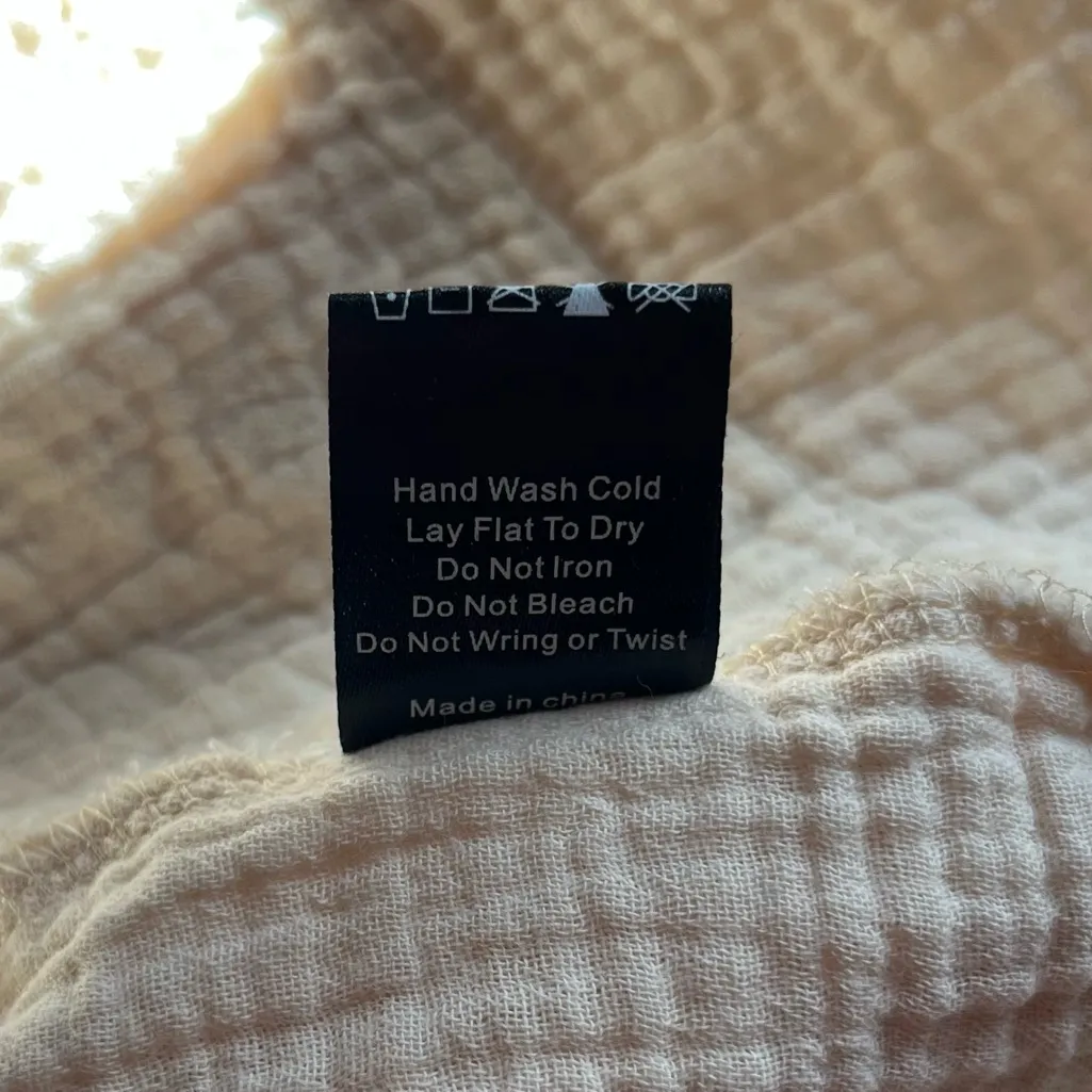 POL Gauze Style Jacket with Boho Charm - Image 4