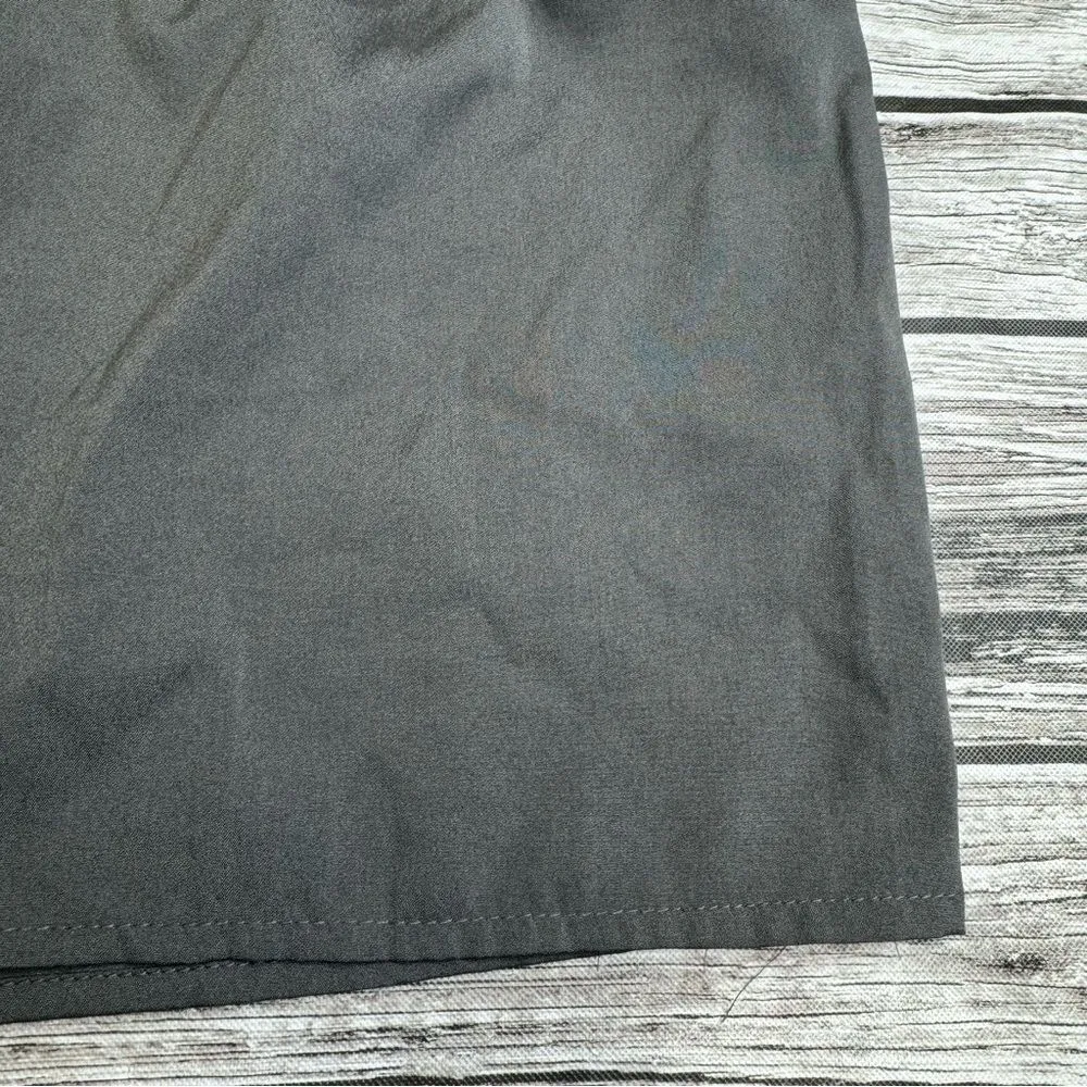 Converse One Star Women's Sleeveless Blouse Gunmetal Grey Gray S SM Small Light - Image 8