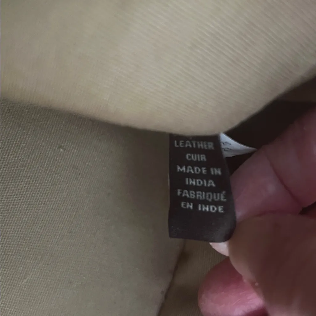 Authentic Frye Tan Leather Tote Bag Excellent Condition - Image 11