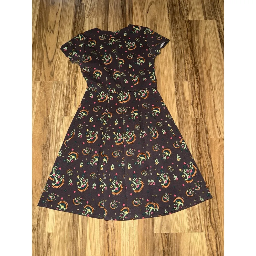 Matilda Jane‎ Dress Womens Size XS Maja Matte Ponte Floral EUC - Image 6