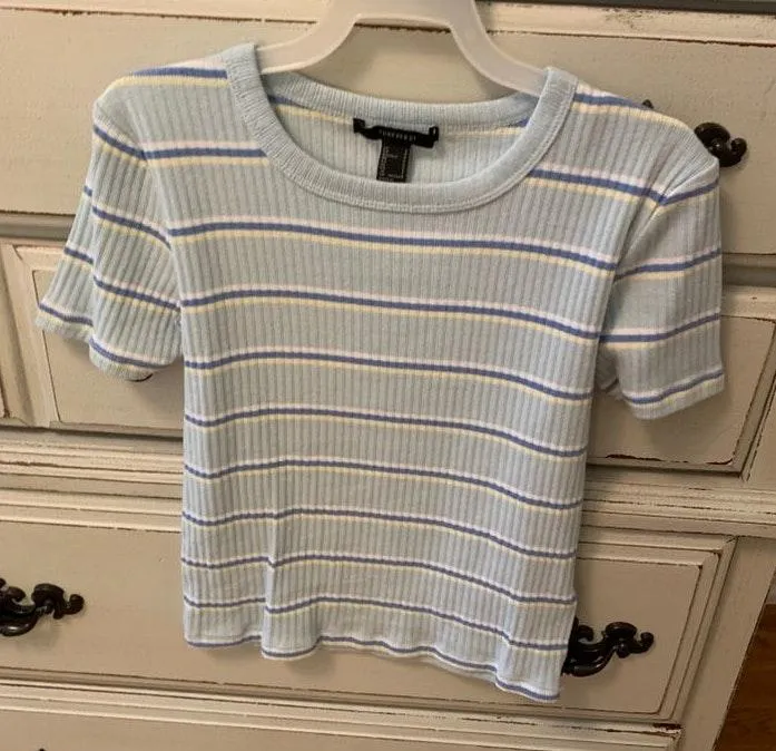 Forever 21 NEVER WORN blue top  - Image 2