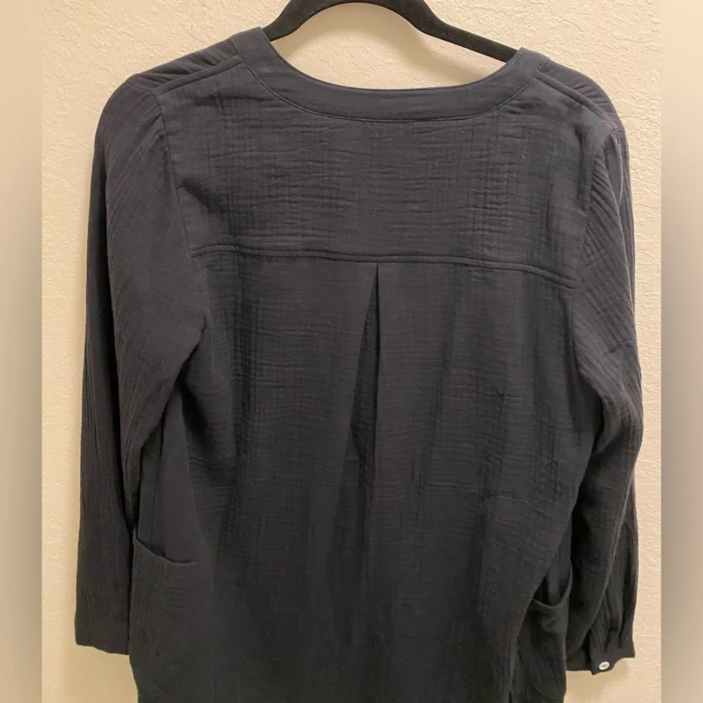 NWOT Soft Surroundings Santorini Gauze Pullover Top Size Petite Medium. - Image 5