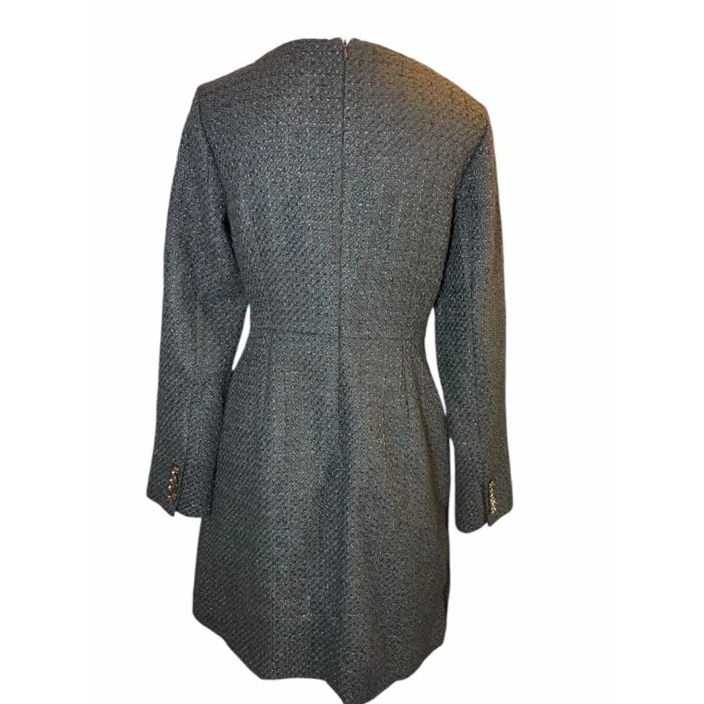 Jason Wu x RTR Tweed Mini Dress Sz 6/8 in Black - Image 5