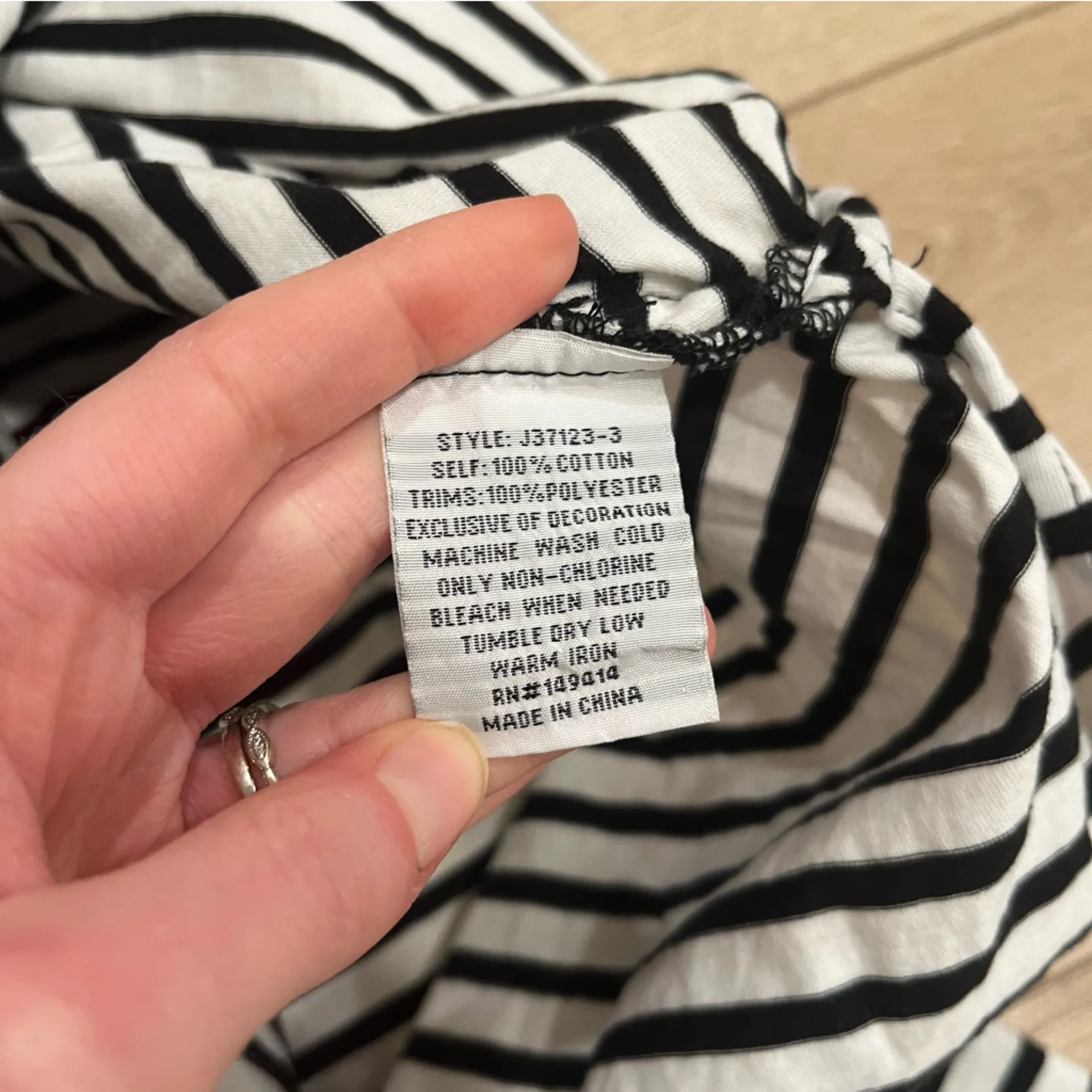 Johnny Was Osaka Relaxed Knit Dress Embroidered Midi Striped Size XS - Image 7