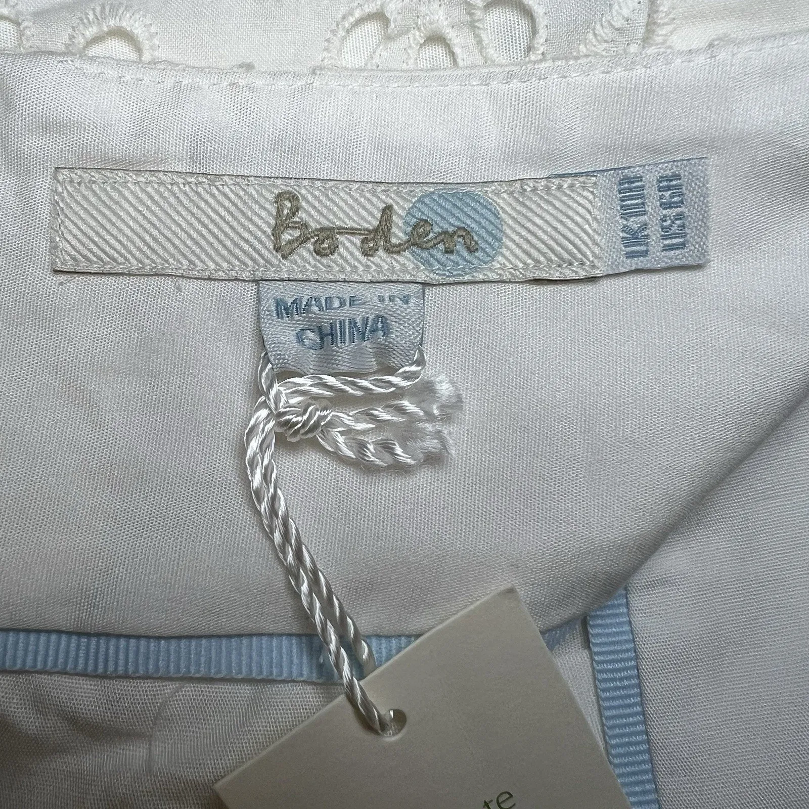 Boden Isadora Broderie Eyelet Skirt Size 6T New‎ Whit Tags White - Image 4