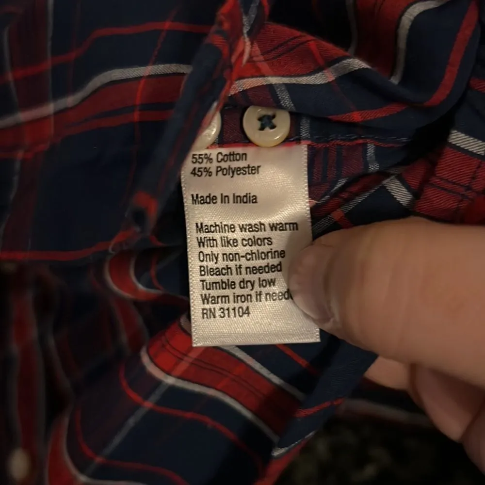 Crown & ivy plaid button down xl - Image 4