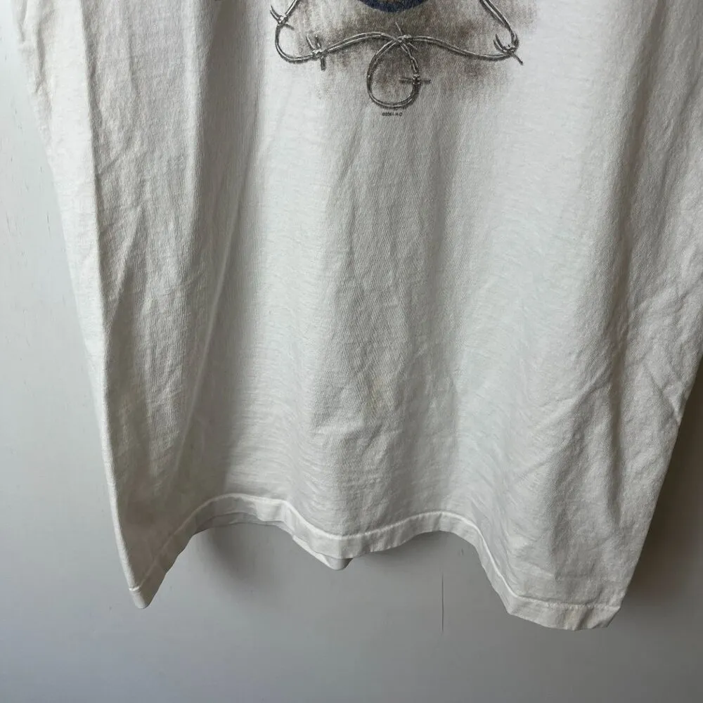 Vintage Y2K Harley Davidson Chandler AZ Tank Top Extra Large XL White Graphic - Image 7