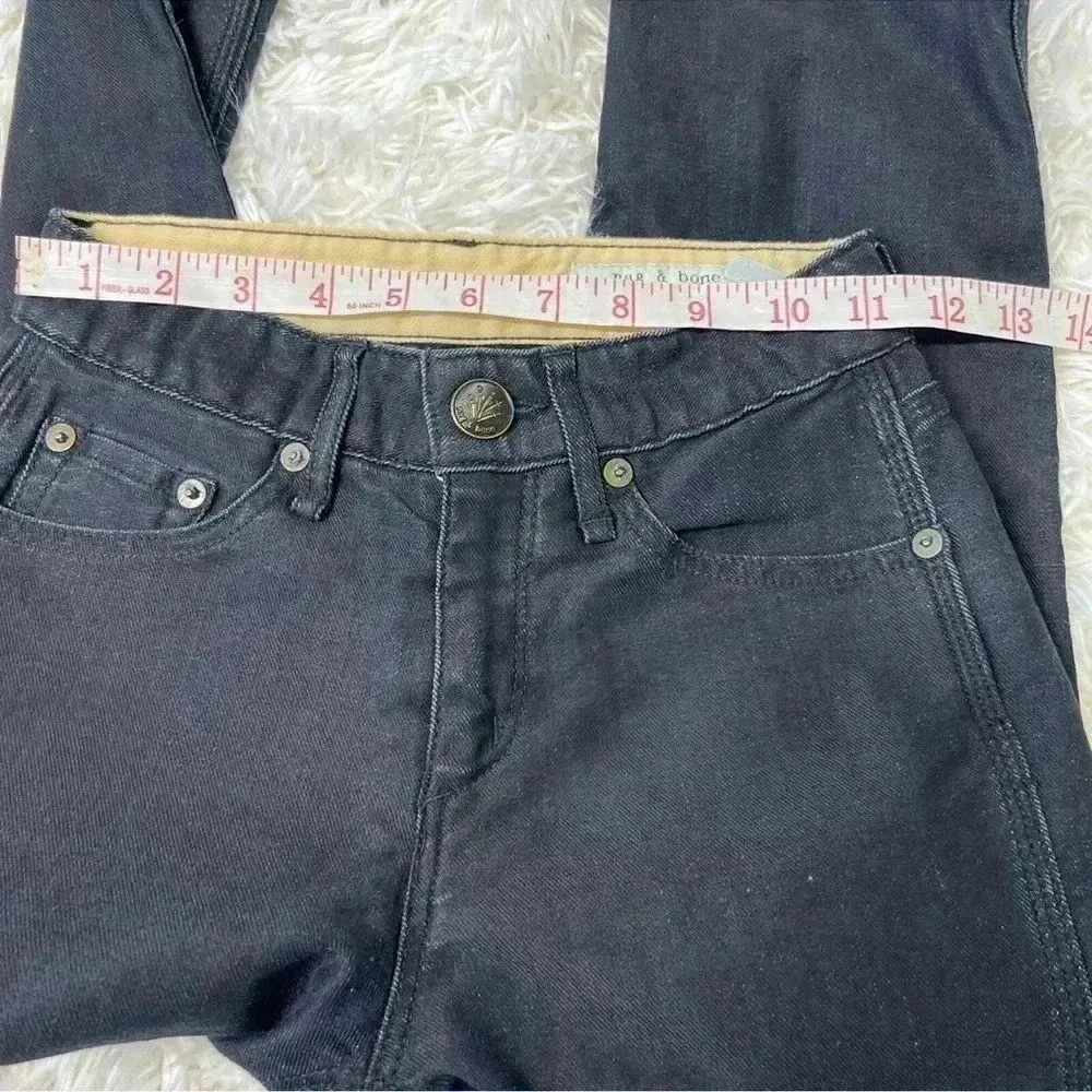 Rag & Bone New York Womens's/Girls Black Plush Jeans/Leggings Size 25 - Image 11
