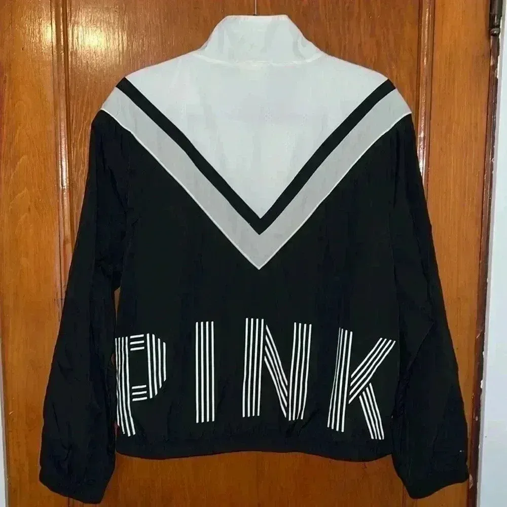 Pink Victoria Secret Women’s Windbreaker Jacket Y6 - Image 2