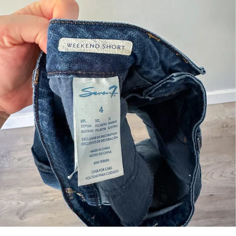 Seven7 Weekend Denim Jean Shorts - Image 6