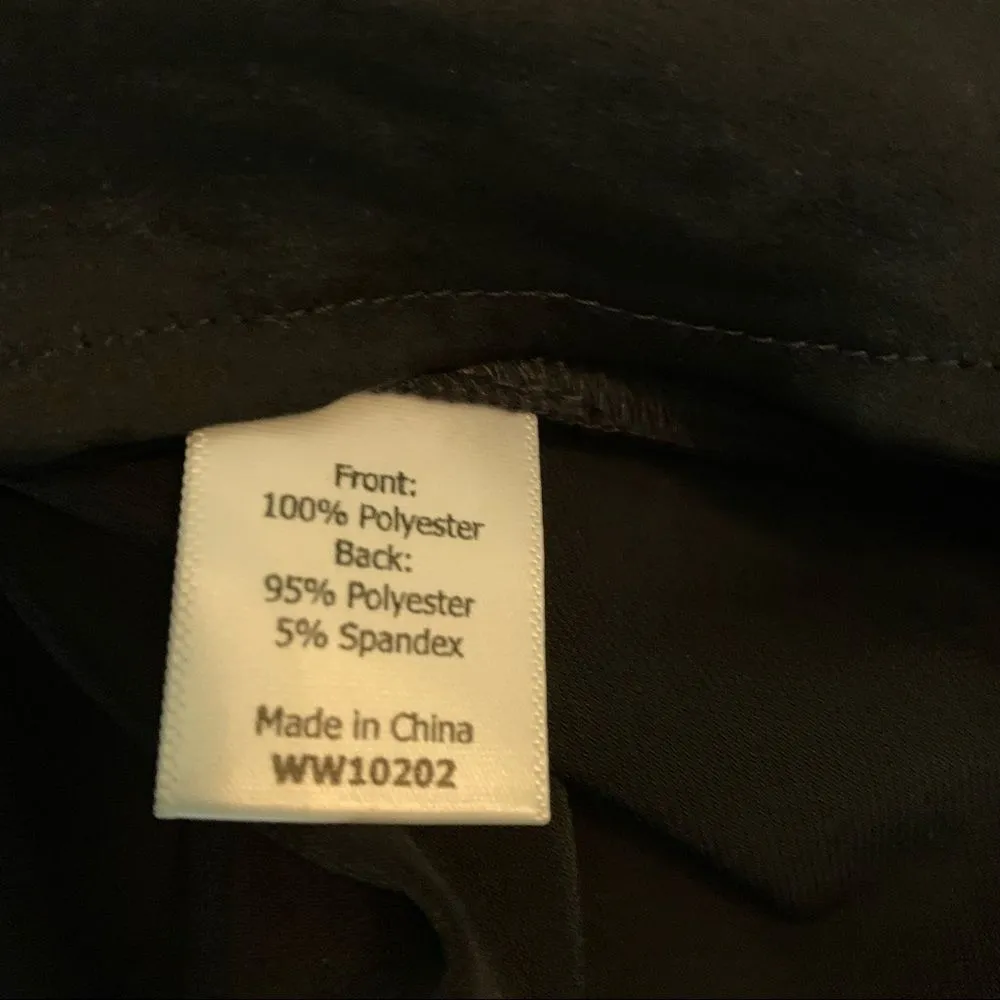 𝅺41 Hawthorn Mixed Media Black Tunic‎ Size M - Image 5