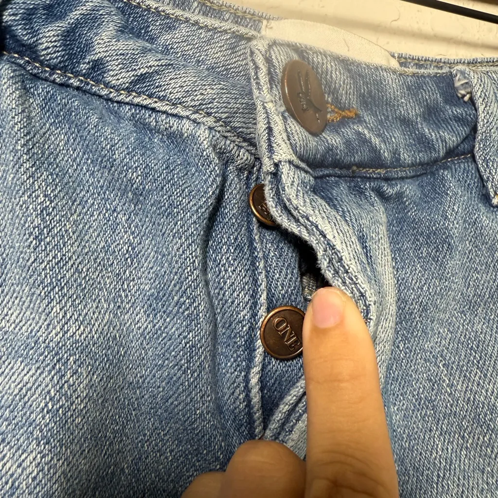One Teaspoon Jean Shorts Size 26 - Image 3