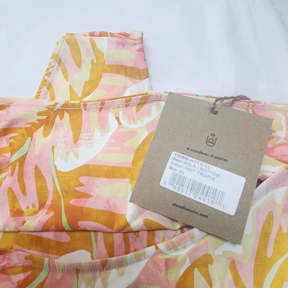 NWT Stone Fox Swim Hot Tropix Nola Bikini Bottoms (XL) - Image 6