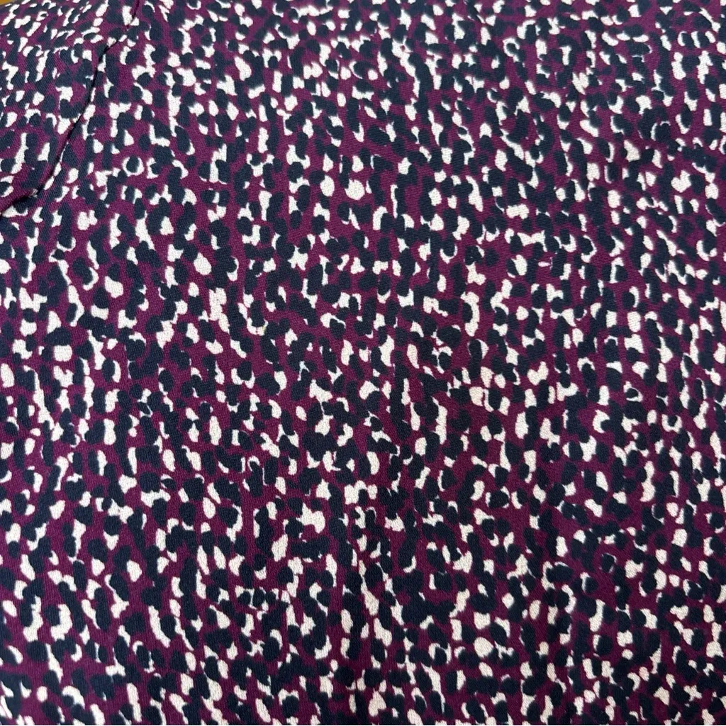 Parker Plum and Pink Patterned Blouse - Image 6