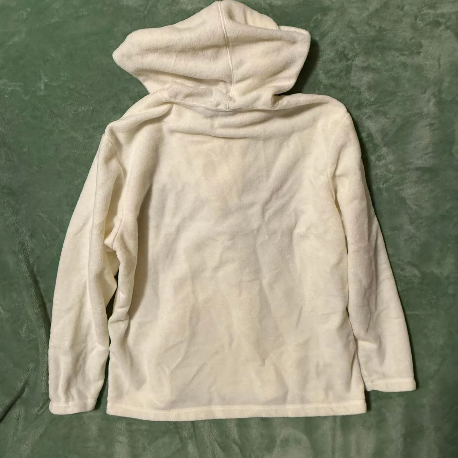 Eeyore fleece cream pullover sweatshirt Size XL - Image 4