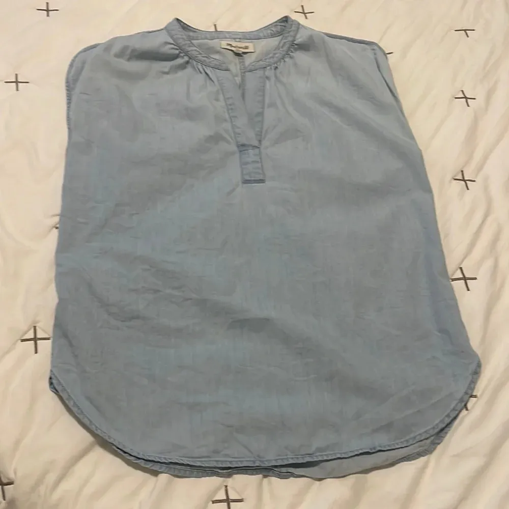 Madewell denim sleeveless top XS - Image 2
