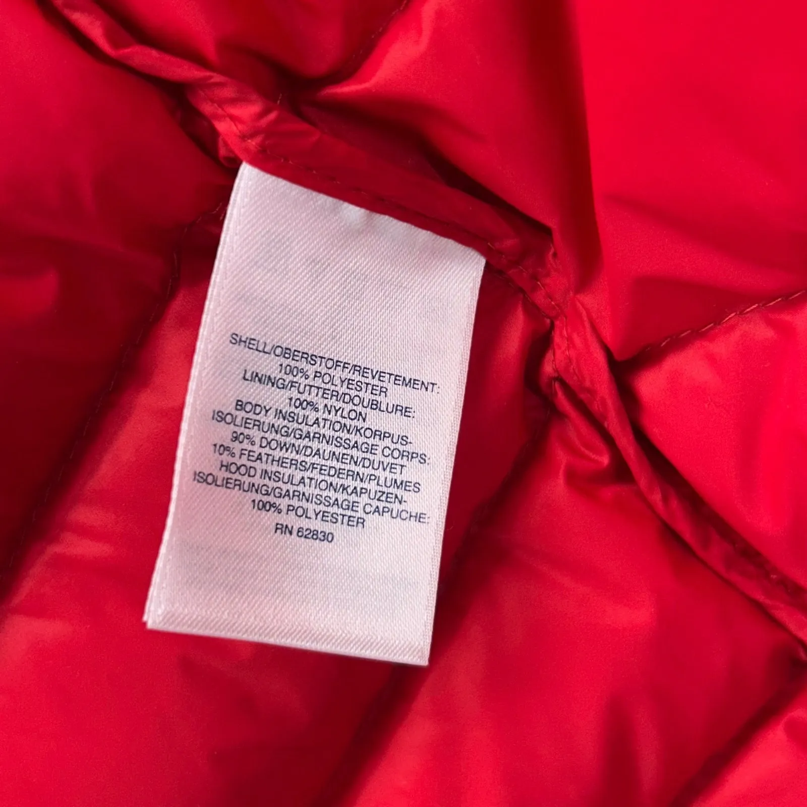 Lands End Womens Puffer Coat Size 2X 800 Fill Power Packable Christmas Warm Cozy - Image 7