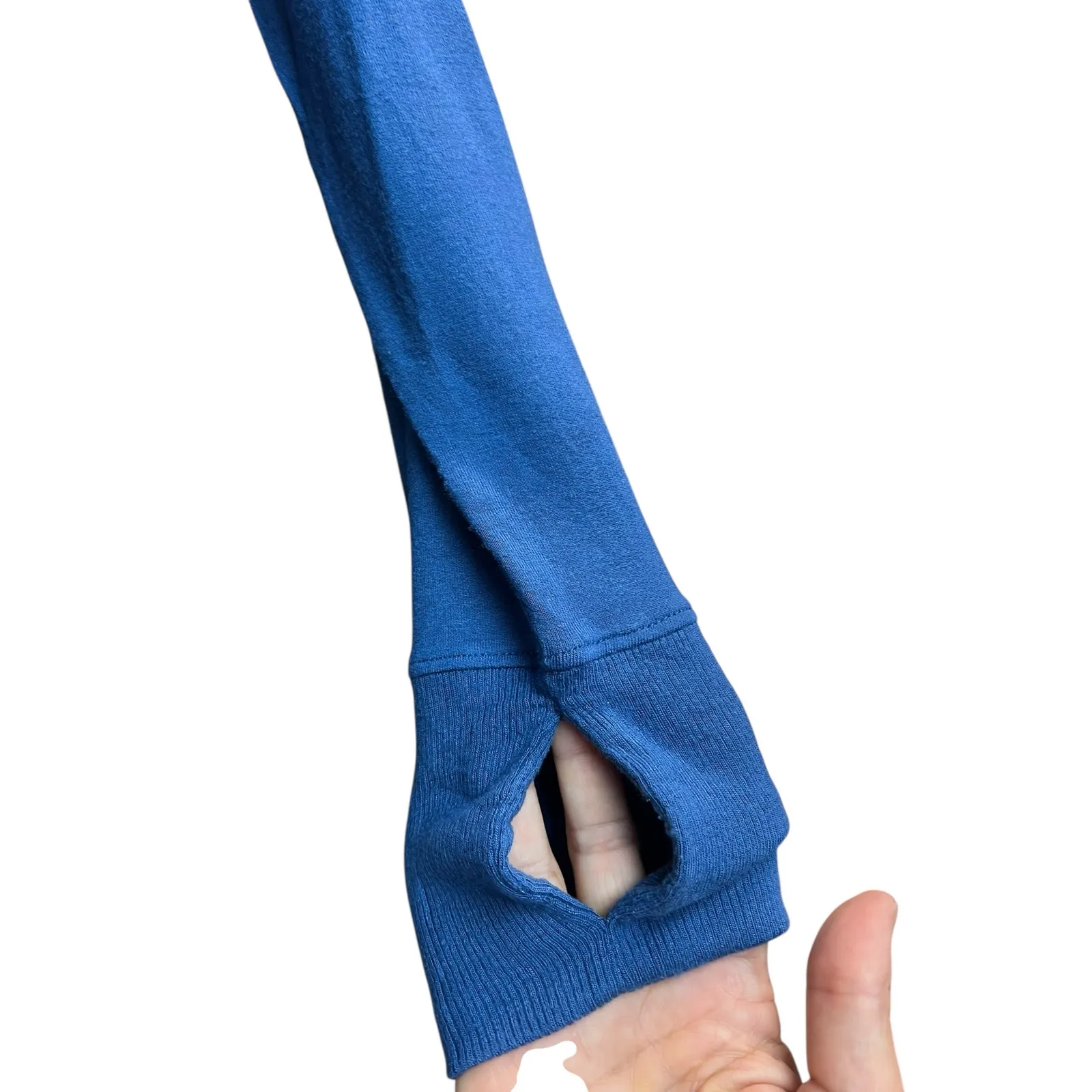 Lilly Pulitzer Luxletic Elena Wrap Cardigan Blue Medium - Image 3