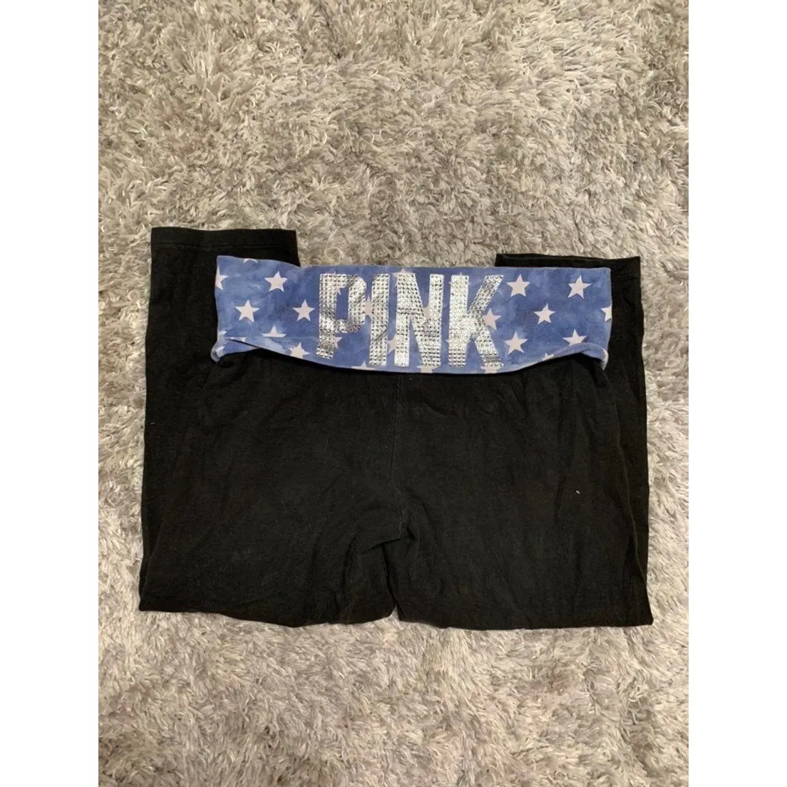 Y2K Victoria's Secret Pink Yoga Bling Small - Image 4