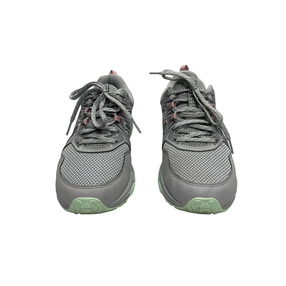 Asics Gel-Venture 8 Athletic Lace Up Gray Running Shoe Women's Size 8 Wide - Image 2