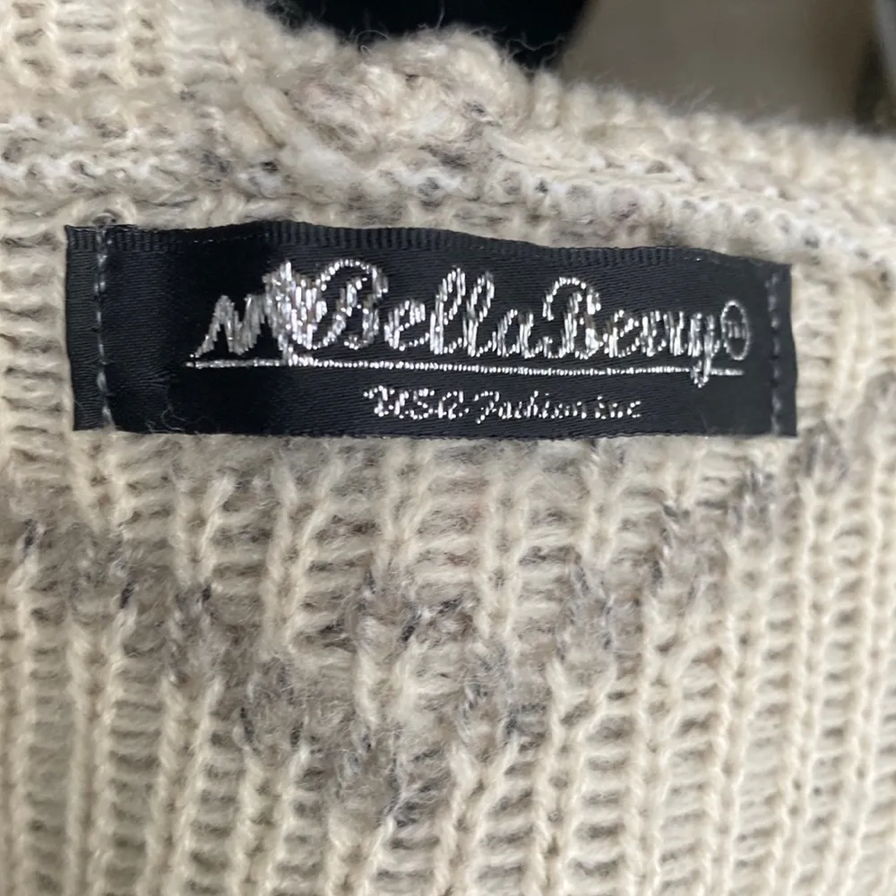 Aztec knitted duster cardigan size small/ medium grey and red jacket robe Gray - Image 7