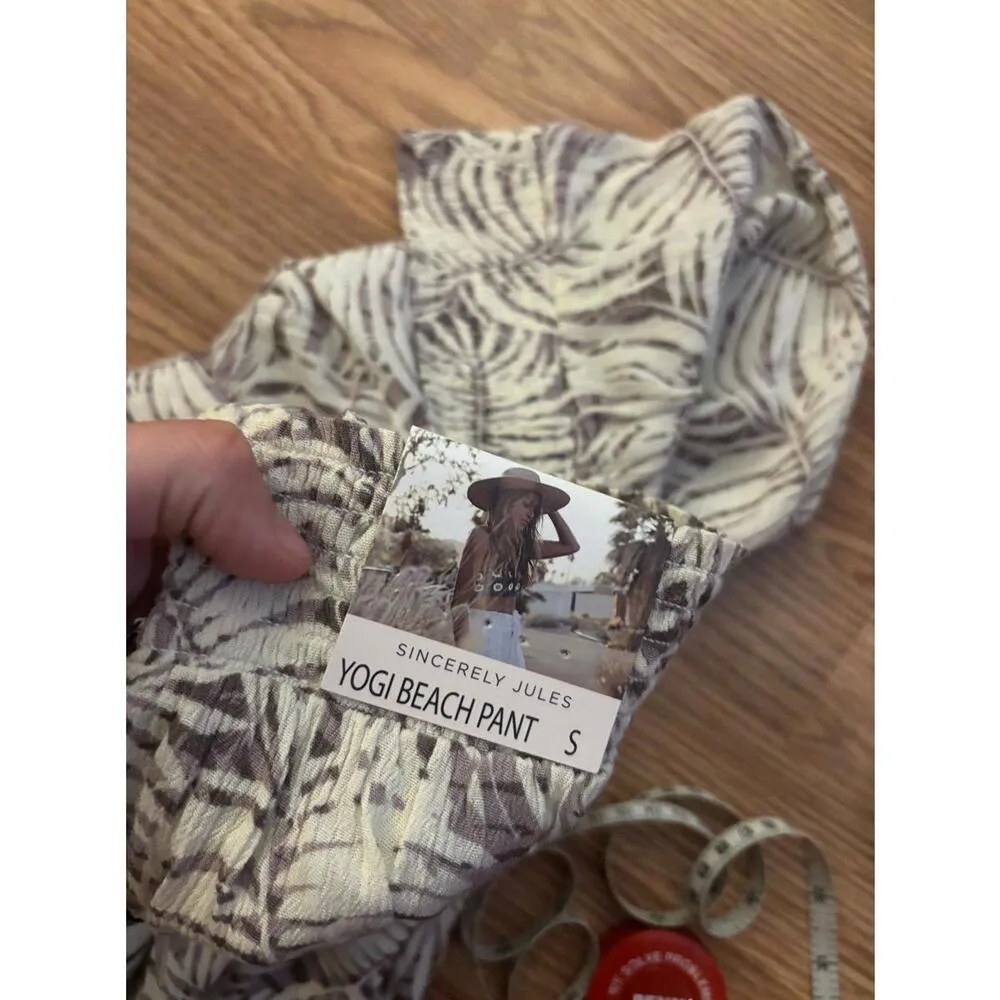 Sincerely Jules Yogi Beach Pants Size Small - Image 10