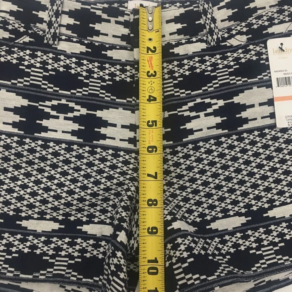 Laundry by Shelli Segal Geometric Jacquard Shorts - Image 7