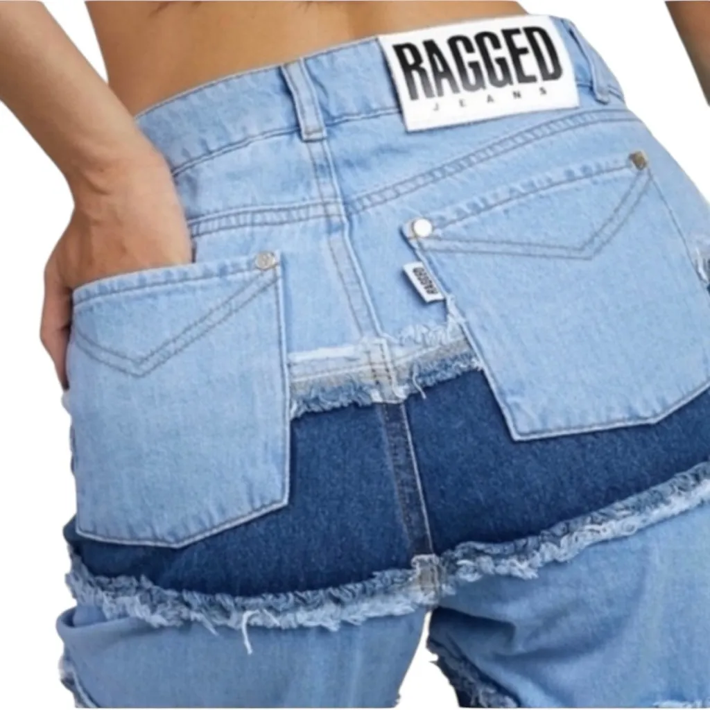 NWT The Ragged Priest Infringement Baggy Dad Denim Jeans Size 30 - Image 5