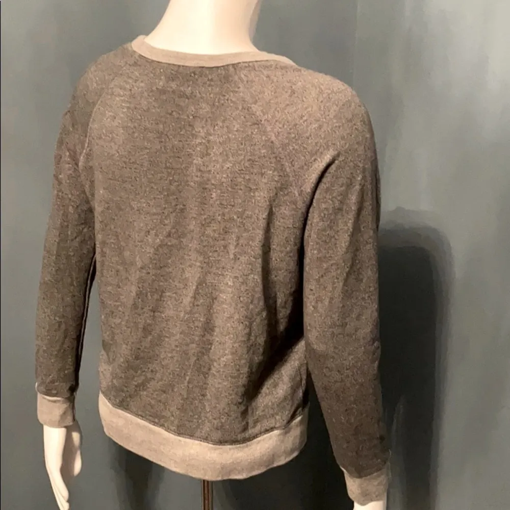 SUNDRY gray super soft loungewear sweatshirt XS - Image 2