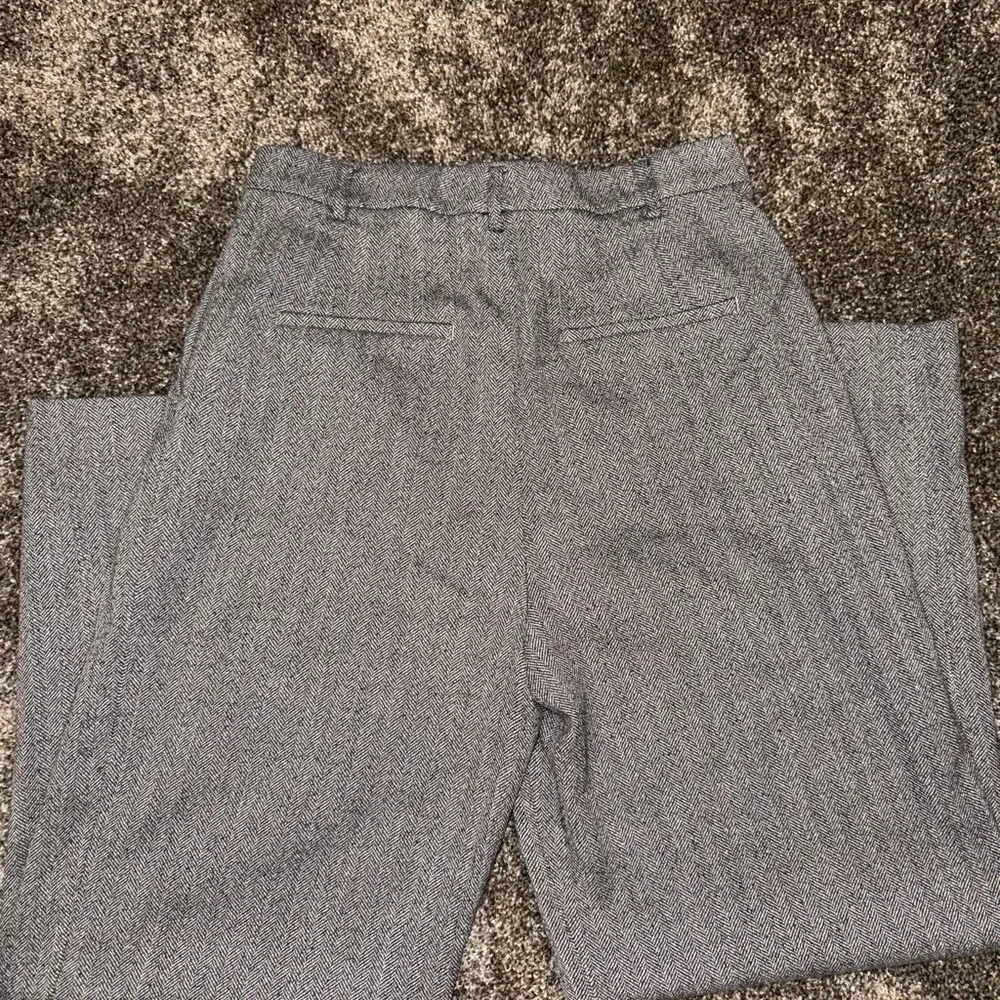 H&M Grey Dress Trouser Pants Size 8 - Image 2
