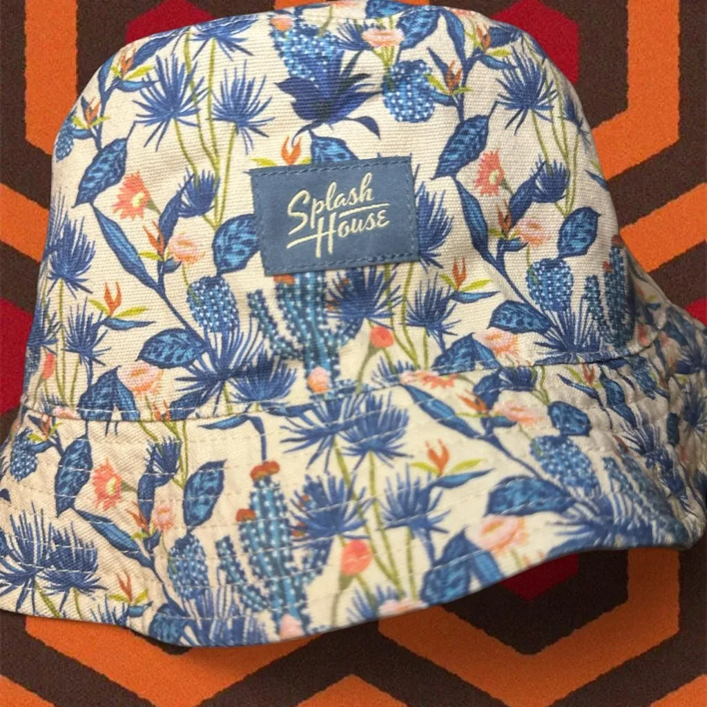 NWOT LIMITED EDITION Splash House Reversible Bucket Hat Multiple - Image 5