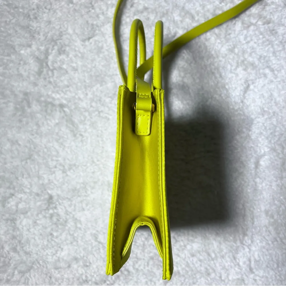 H&M Yellow Shoulder/Crossbody Mini Bag - Image 4