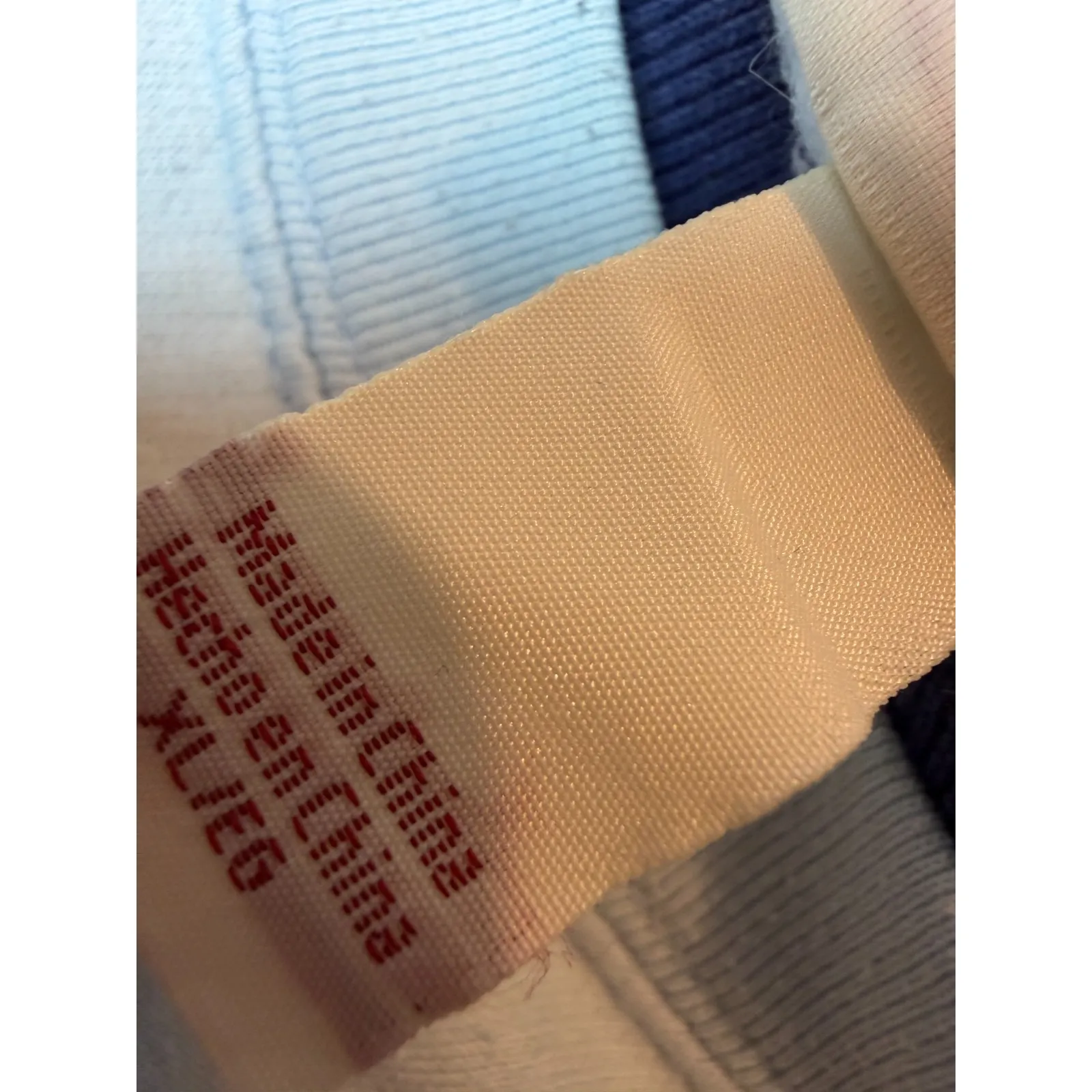 Top Stitch Morning Sun Sweatshirt XL Butterfly Granny Core Vintage cottage Bling Blue - Image 7