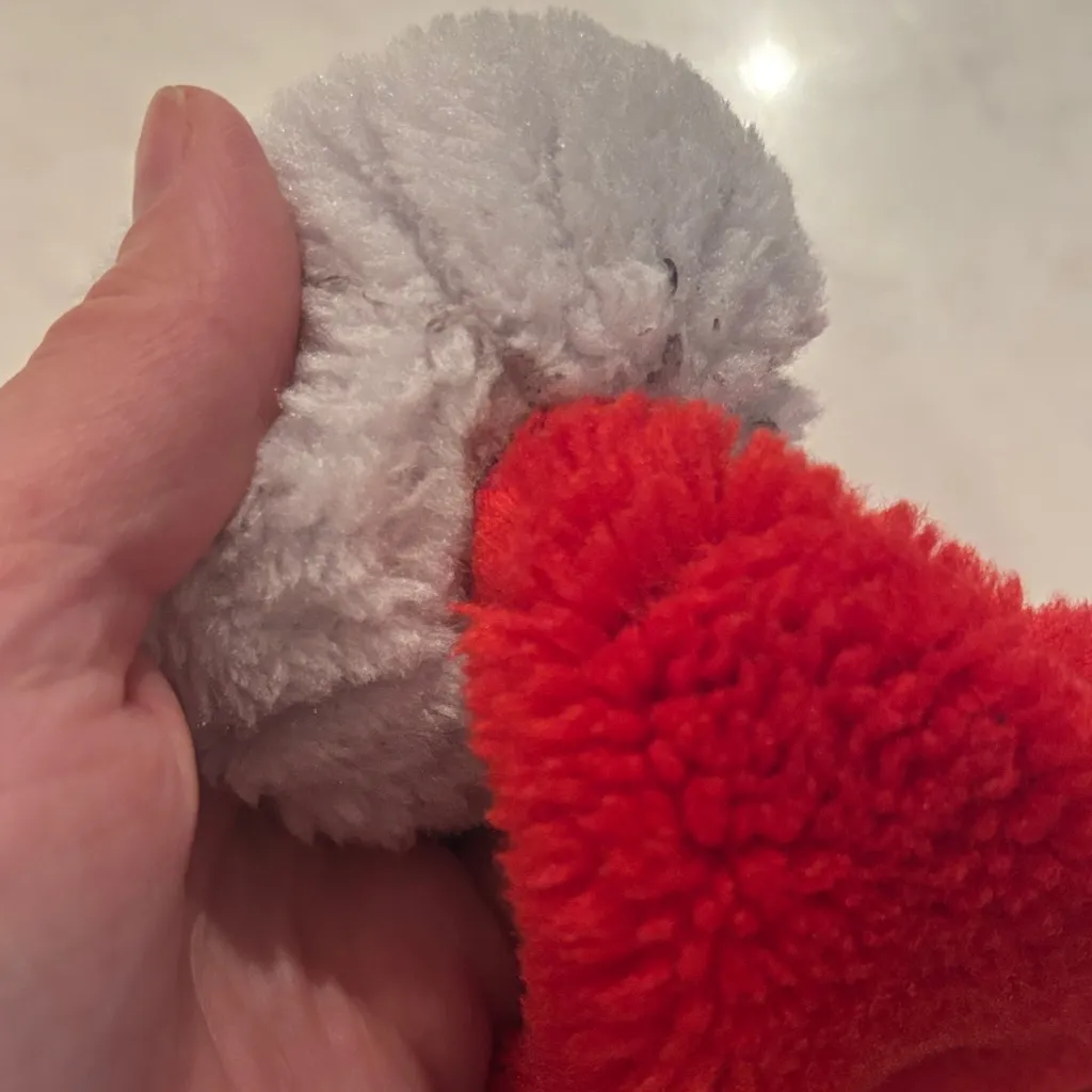 Mickey Mouse Red Santa Hat with Ears - Image 3