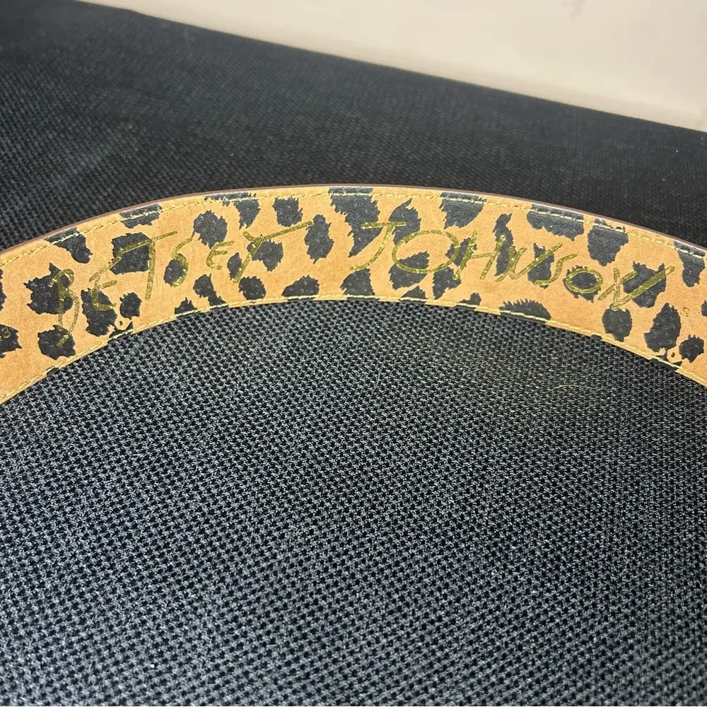 Betsy Johnson Brown Snake Skin Print Women's Belt - Image 4