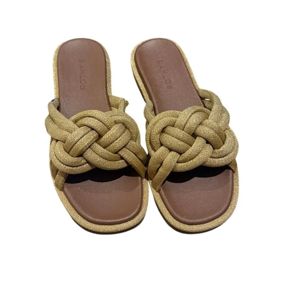 Rothy's The Summer Sandal in Golden Sun Damaged Sz. 8 - Image 2