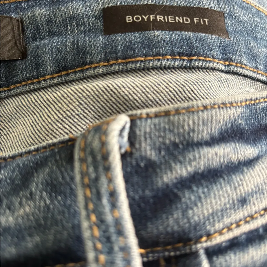 Judy Blue Boyfriend Jeans Sz 22W Straight Leg Medium Stretch Relaxed Plus Size - Image 4