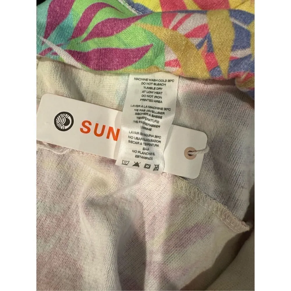 Sundry Tropical Print Sweatpants Size 2 (Medium) - Image 7